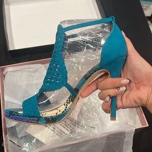 Fergie Black and Pink Shoe Box